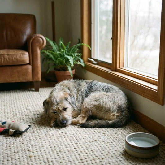 How to Help Your Dog Settle When Left Alone