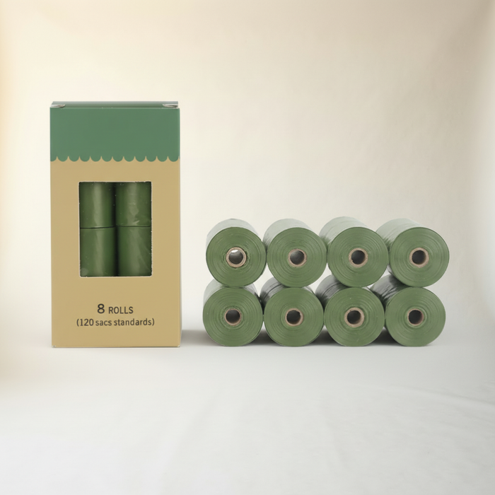 Poo Bag Refill Rolls (8 Pack)