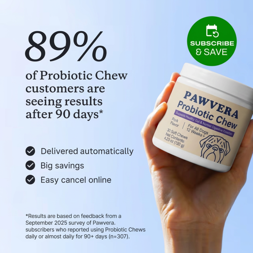 Pawvera™ Probiotic Chew