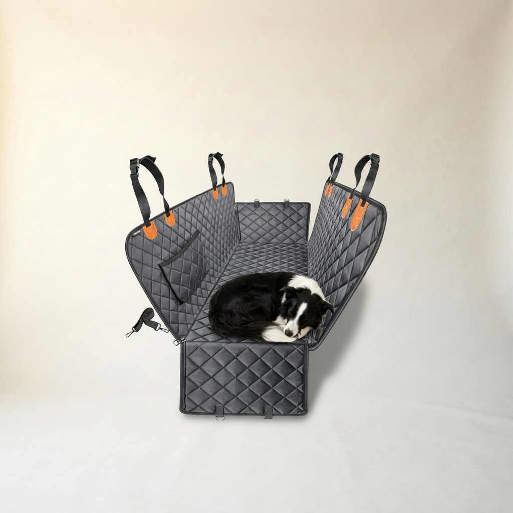 Pawvera SecureSeat™ Hard-Bottom Car Seat Cover