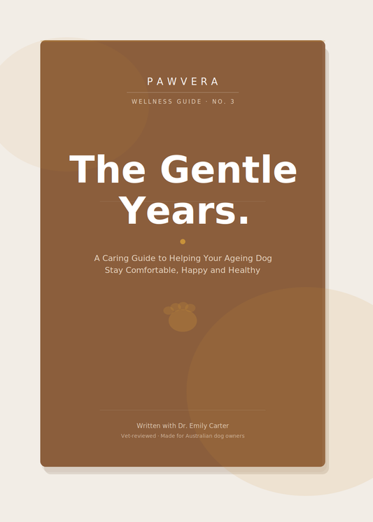 The Gentle Years. — A Complete Care Guide for Ageing Dogs