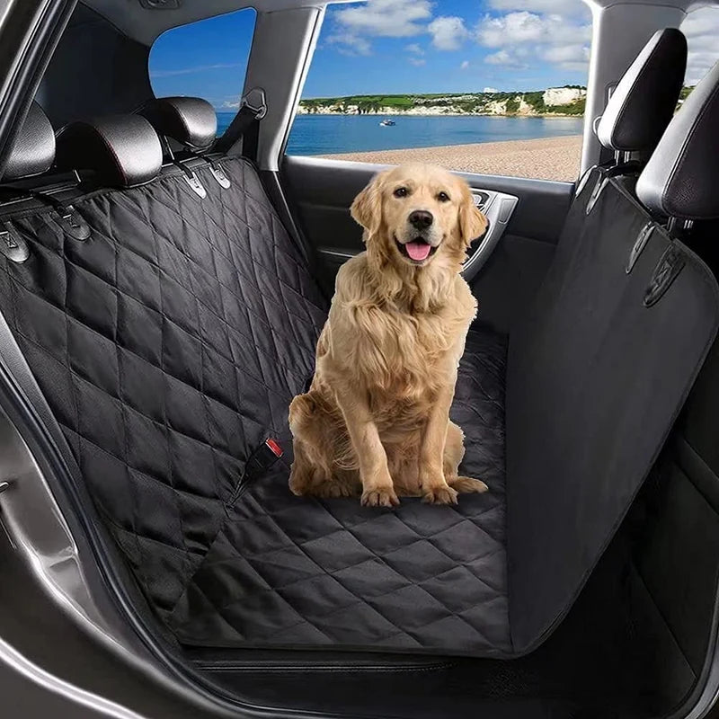 Pawvera SecureSeat™ Hard-Bottom Dog Car Cover
